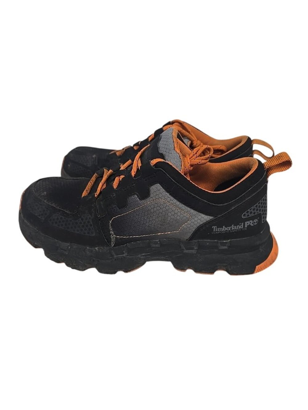 Timberland PRO Men's Powertrain EV Comp Toe Work Shoe TB0A66SKEEM Black Size 8W - Picture 4 of 9